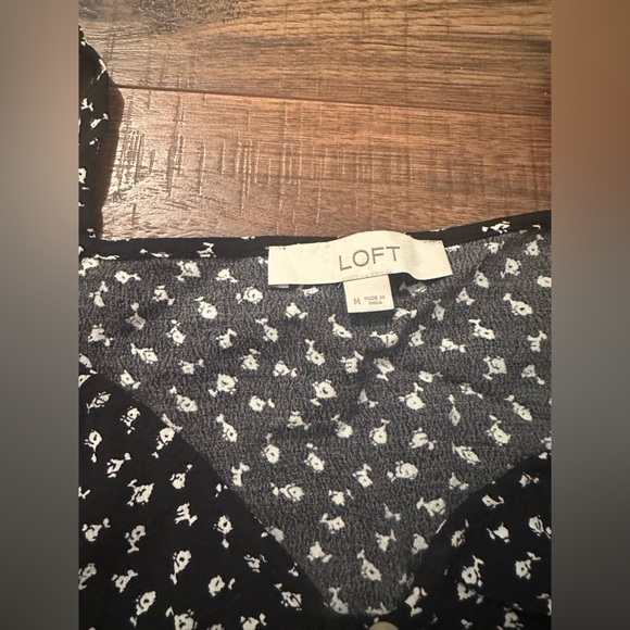 Navy Floral Tank - Picture 3 of 4